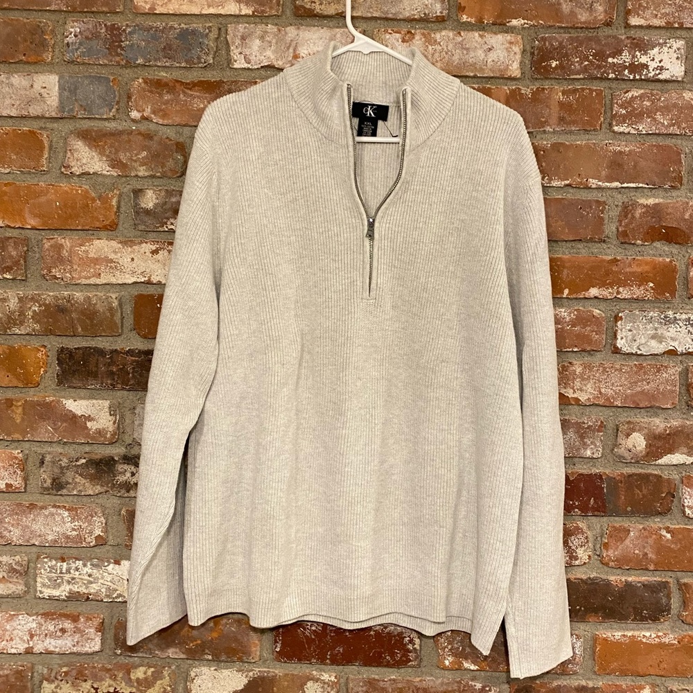 Men’s XXL quarter zip sweater